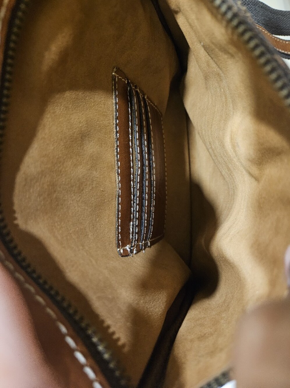 Patricia Nash Vintage Leather Messenger Bag - Picture 7 of 11